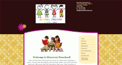 Desktop Screenshot of discoverypreschools.com