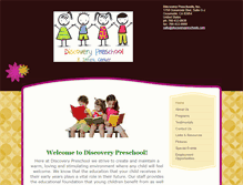 Tablet Screenshot of discoverypreschools.com